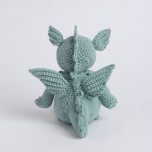 Dom The Dragon Crochet Kit by Wool Couture