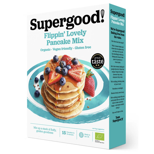 Supergood! Vegan & Gluten Free Flippin’ Lovely Pancake Mix 200g