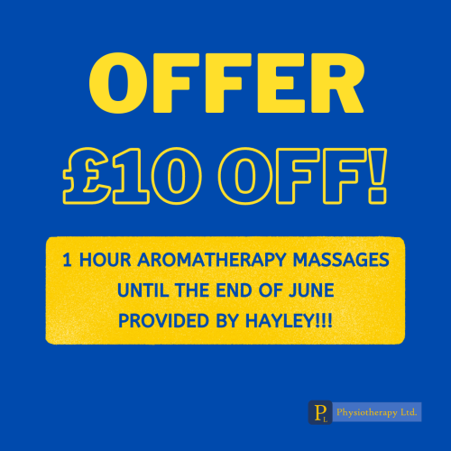 £10 off Aromatherapy Massages with Hayley