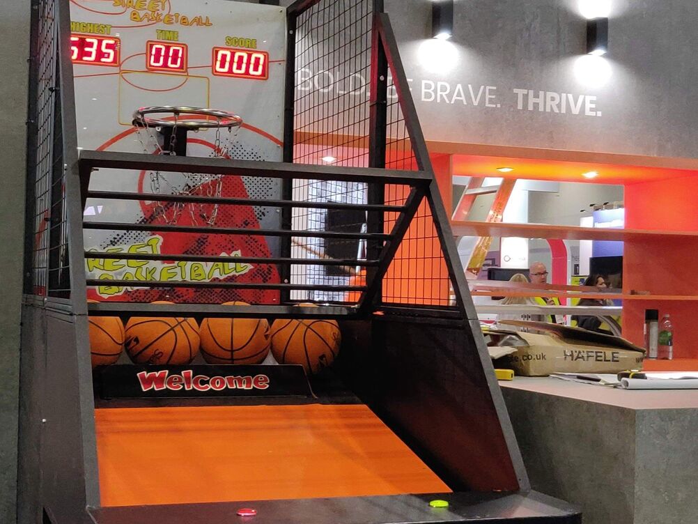 Basketball Arcade Machine Hire