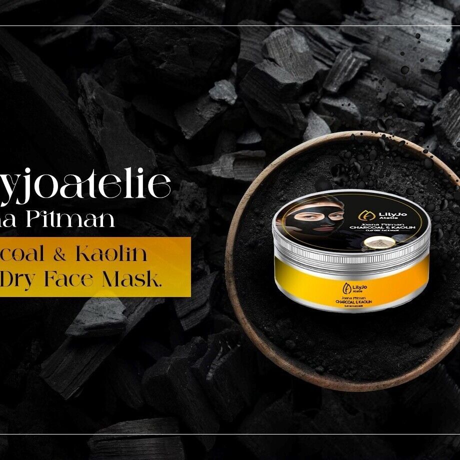 Luxurious Charcoal & Kaolin Clay  Dry Face Mask