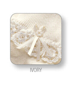 Venice Pearl Sock - Ivory