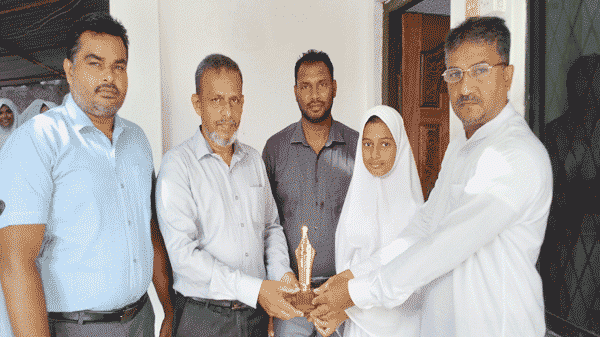 தேசிய மட்டத்திற்கு தெரிவு