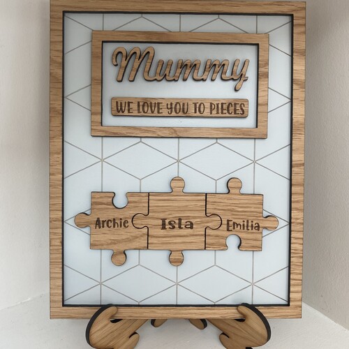 We Love You To Pieces Plaque