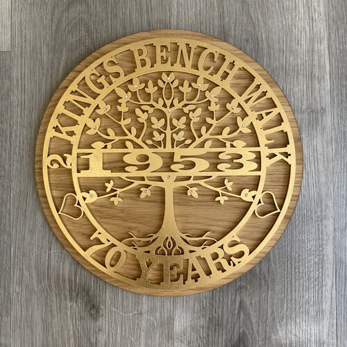 Retirement Tree Of Life Sign