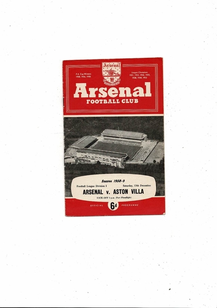 Latest Football Programmes Listed today