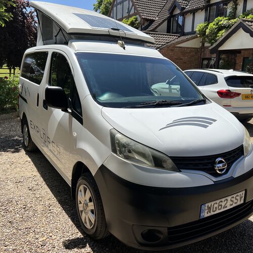 2012 62reg Nissan NV200 SE 1.5DCi 3 Berth Camper Van