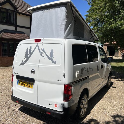 2012 62reg Nissan NV200 SE 1.5DCi 3 Berth Camper Van
