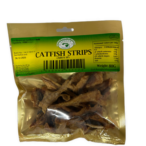 CATFISH STRIPS 80g