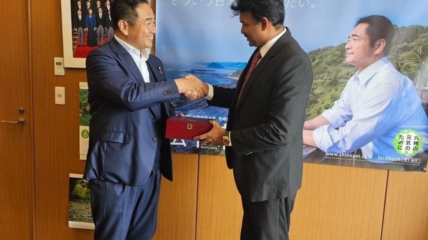 கிழக்கு ஆளுநர்  ஜப்பானுக்கு உத்தியோகபூர்வ விஜயம்