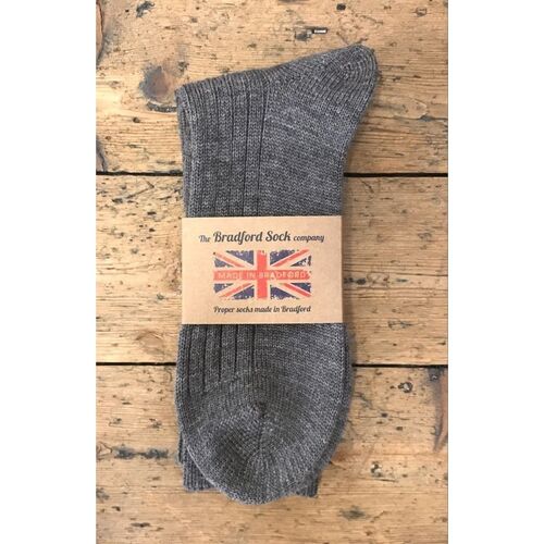 Bradford Sock Co - Thick Wool Grey
