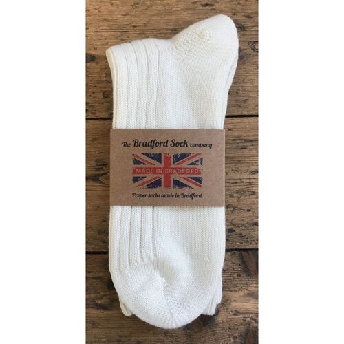 Bradford Sock Co - Thick Wool Natural