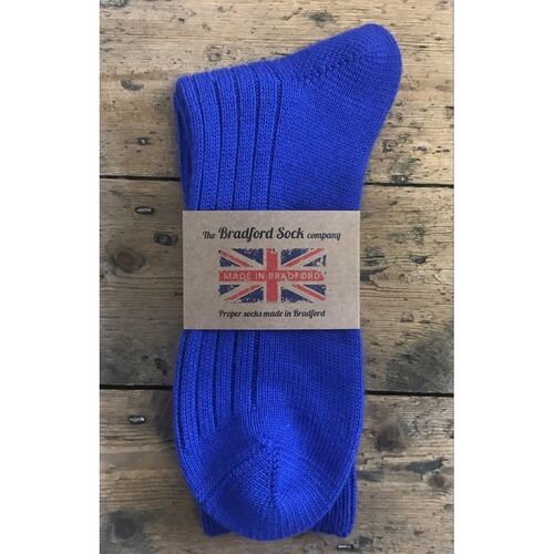 Bradford Sock Co - Thick Wool Royal