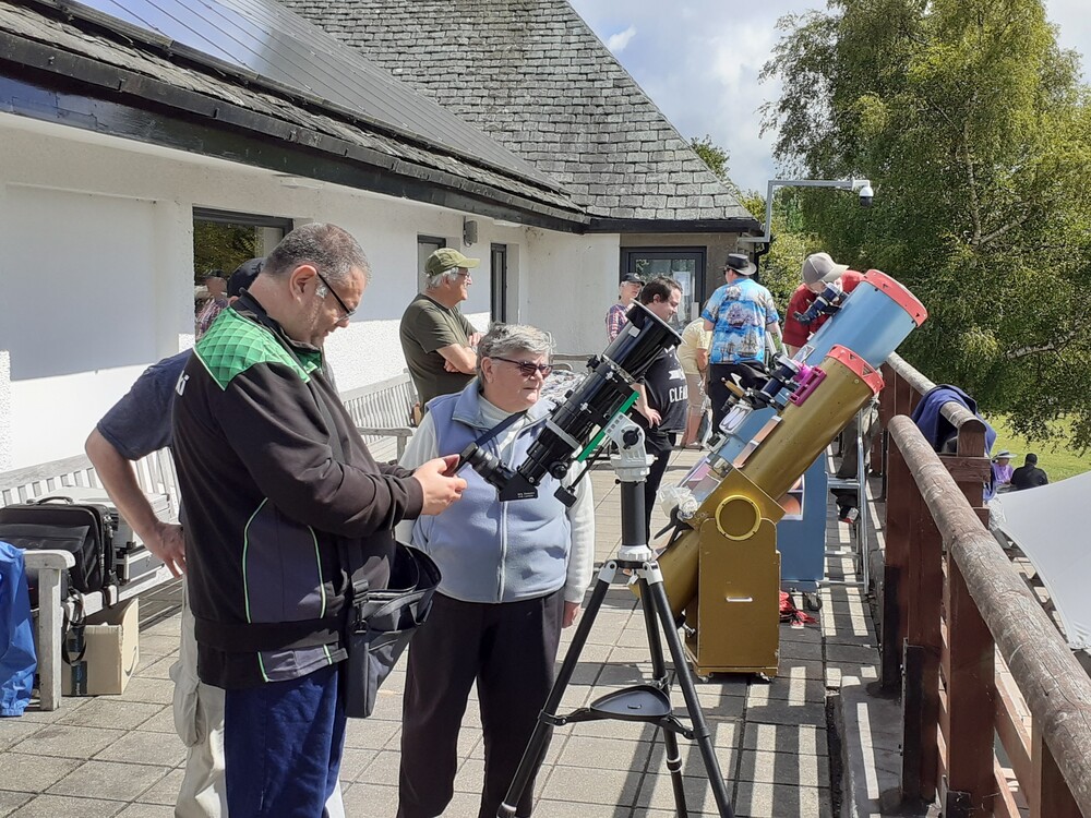 Solar Viewing Brecon 24th June 23