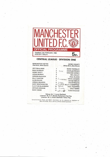 Today's Football Programme updates