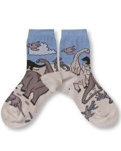 Triassic Age Sock - Khaki/Blue