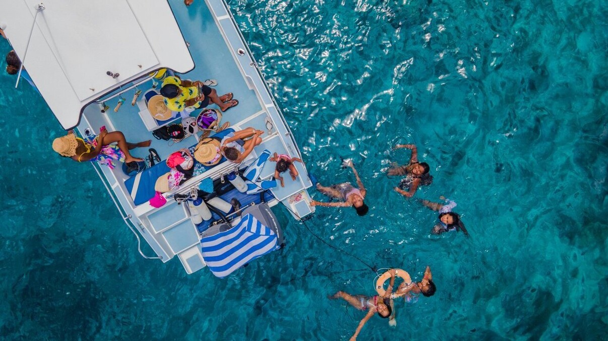 Catamaran tour from Praslin