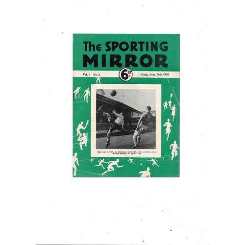 The Sporting Mirror 1948 Vol 3 No. 6