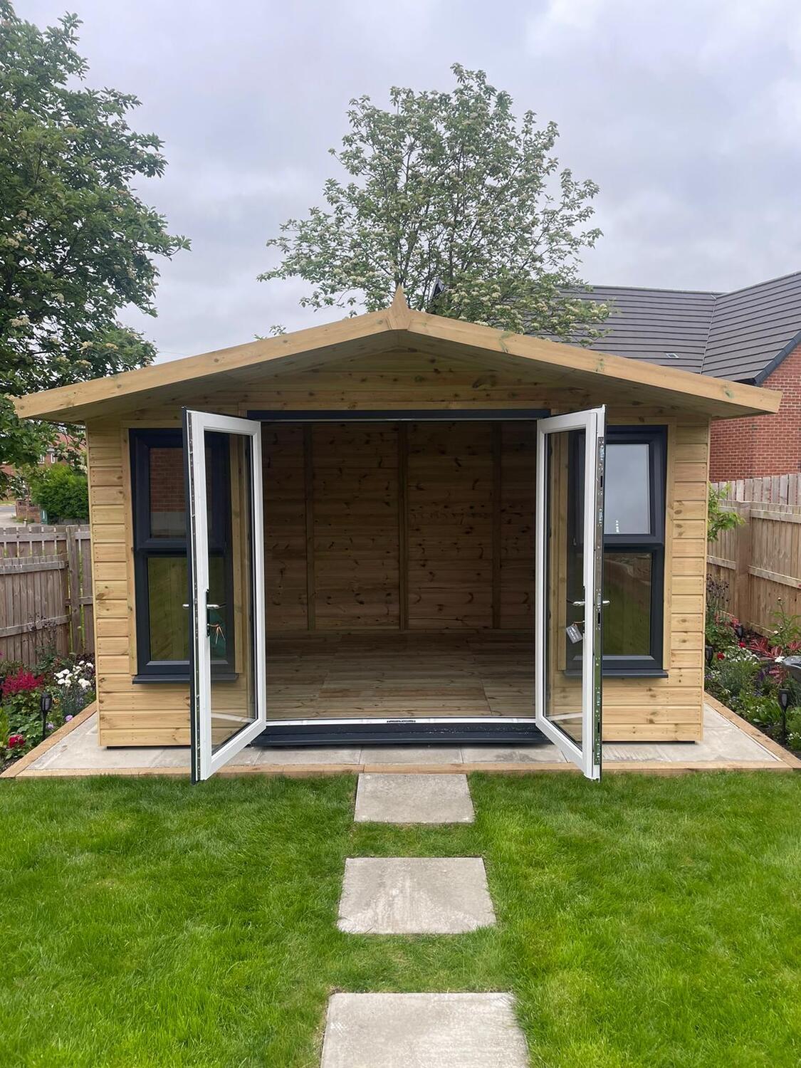015 12x10 Apex Reverse SH | Northern Garden Sheds | Sheds