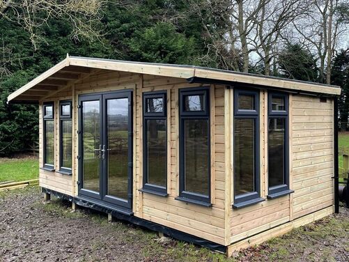 #PVC002 18x10 Apex Summer House