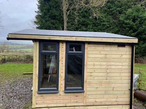 #PVC002 18x10 Apex Summer House