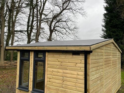 #PVC002 18x10 Apex Summer House