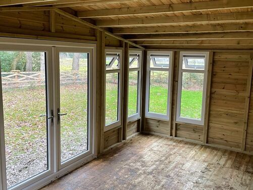 #PVC002 18x10 Apex Summer House