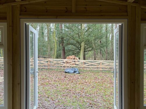 #PVC002 18x10 Apex Summer House