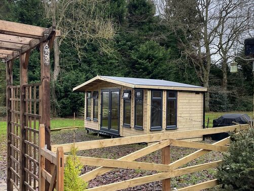 #PVC002 18x10 Apex Summer House