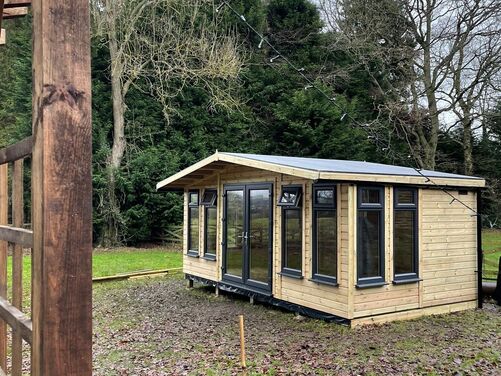 #PVC002 18x10 Apex Summer House