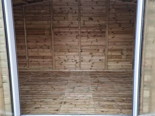 #PVC044 16x10 Apex Reverse Summer House