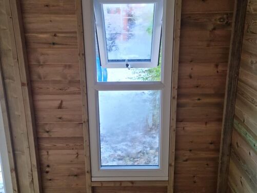 #PVC044 16x10 Apex Reverse Summer House