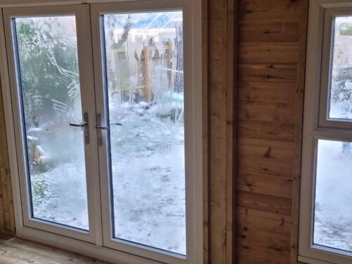 #PVC044 16x10 Apex Reverse Summer House