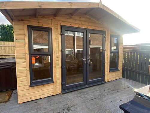 #PVC087 13x10 Apex Summer House