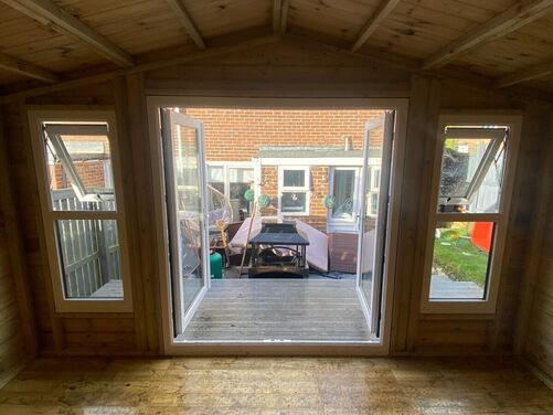 #PVC087 13x10 Apex Summer House