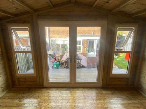 #PVC087 13x10 Apex Summer House