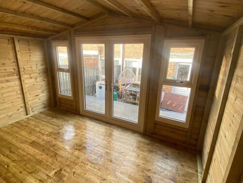 #PVC087 13x10 Apex Summer House