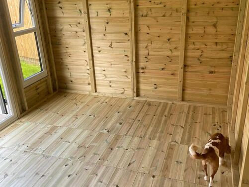 #PVC006 14x10 Pent Summer House