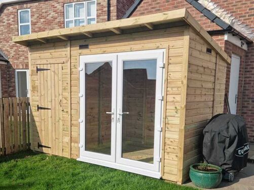 #PVC097 12x6 Pent Summer House