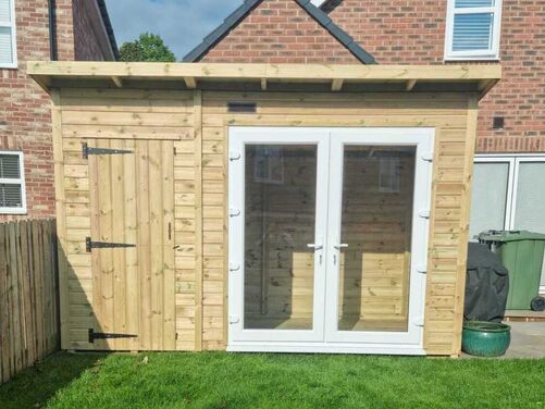 #PVC097 12x6 Pent Summer House