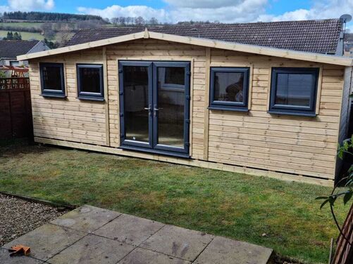 #PVC009 24x8 Apex Summer House