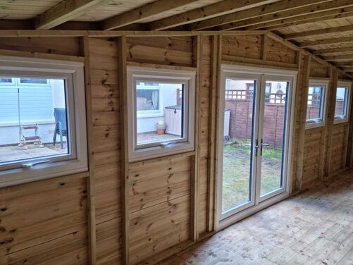 #PVC009 24x8 Apex Summer House