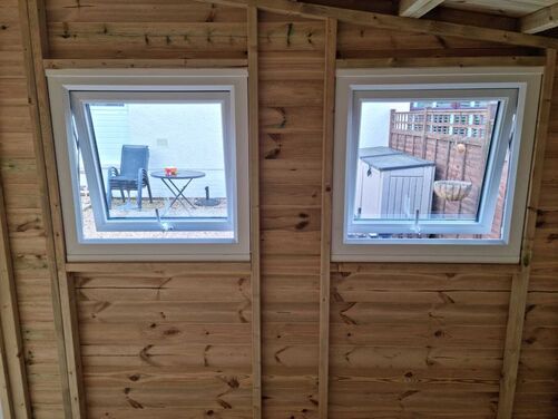 #PVC009 24x8 Apex Summer House