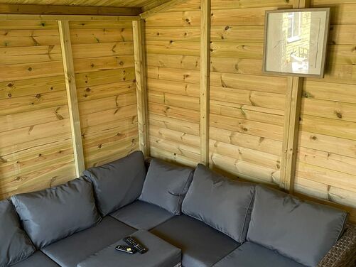 #PVC070 10x10 Apex Summer House