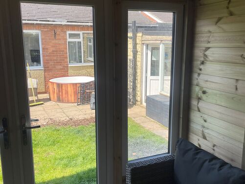 #PVC070 10x10 Apex Summer House