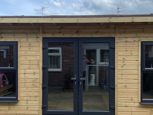 #PVC011 18x10 Pent Summer House