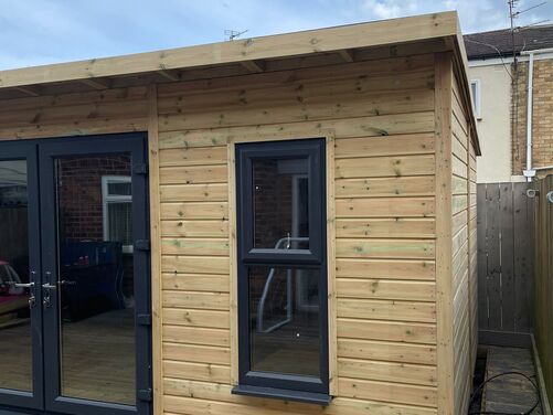 #PVC011 18x10 Pent Summer House