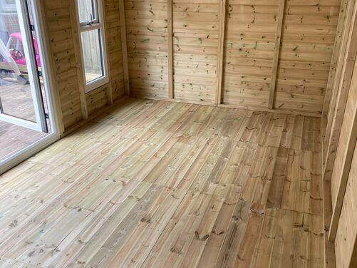 #PVC011 18x10 Pent Summer House