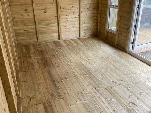 #PVC011 18x10 Pent Summer House