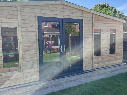 #PVC012 22x10 Apex Summer House